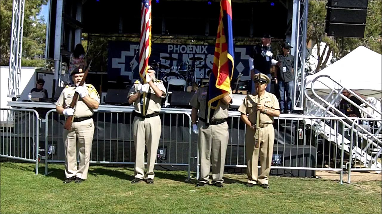 Sweet Baby Ray DeSylvester - National Anthem & Lila Sherman - God Bless America ~ Blues Blast 2019