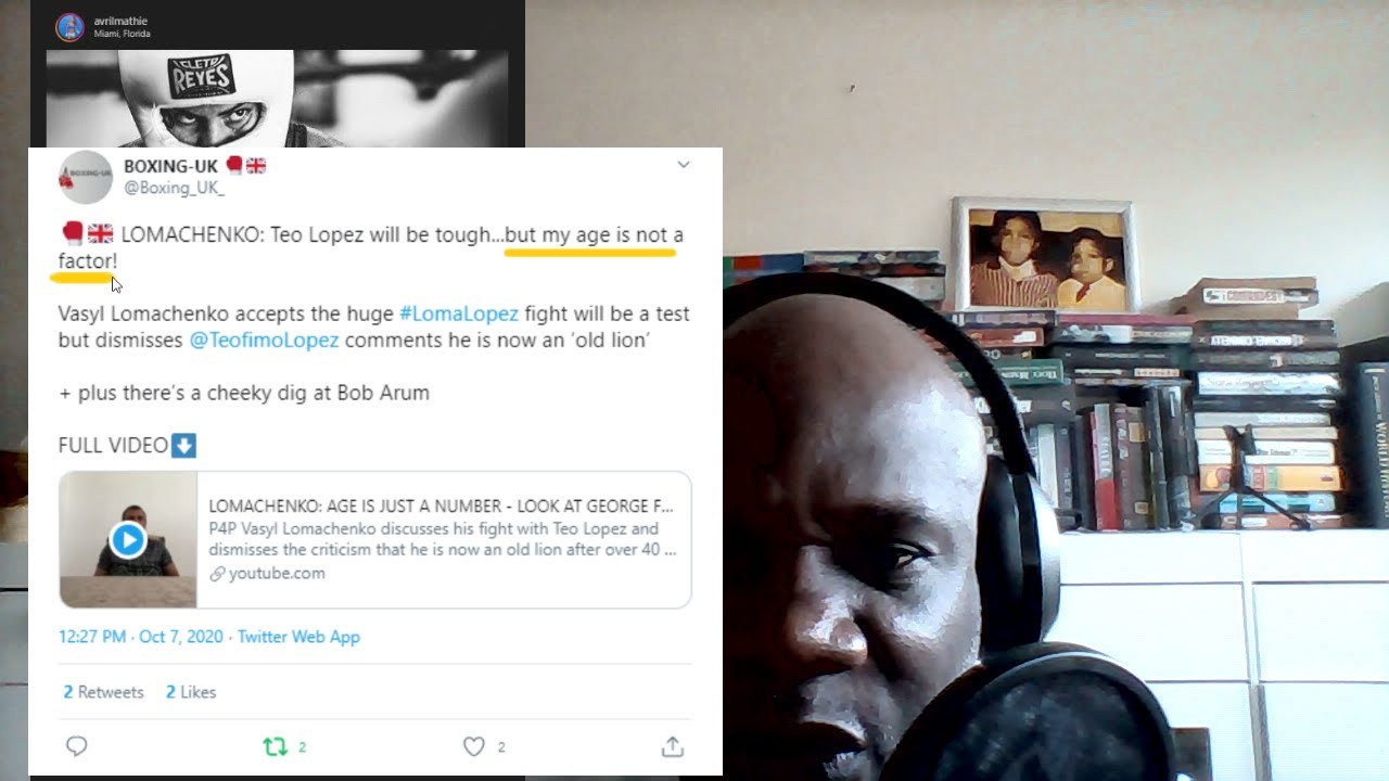 Lomachenko S Contradiction If Age Doesn T Matter Vs Lopez Why Did It Matter Vs Pacquiao Youtube