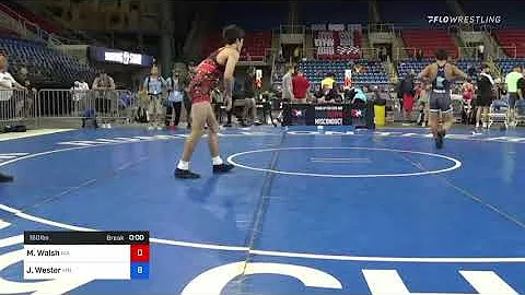 160 Lbs Consi Of 32 #2 - Matt Walsh, Massachusetts...