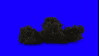 Smoke Explosion 4 Blue Screen Fx