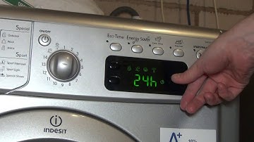 How to Tip #94 : turn on, start, pause, cancel a cycle on a Indesit Washing machine