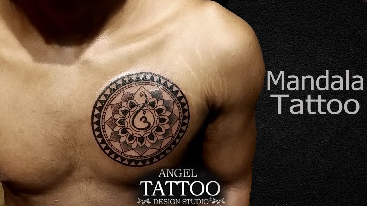 Mandala Tattoo on chest | Mandala Tattoo Design for Men - YouTube