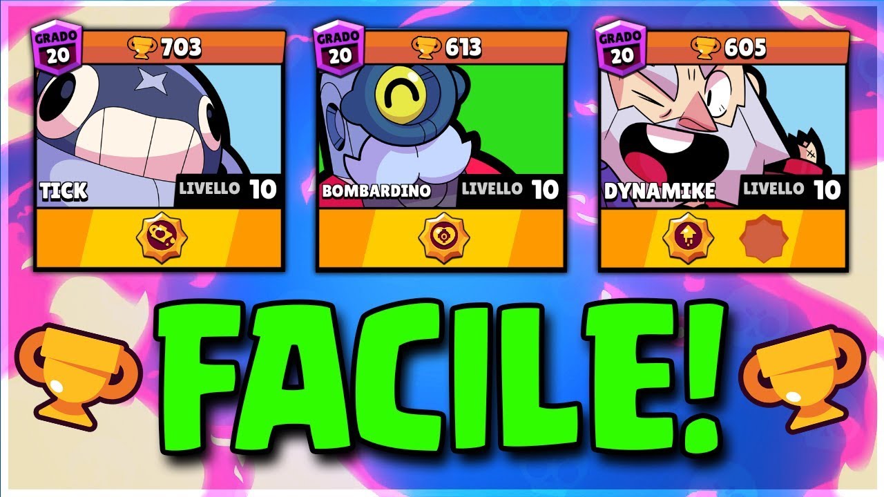 Come Scalare Facilmente Con Tick Bombardino E Dynamike Brawl Stars Ita By Raxor - brawl stars il codice per bombardino