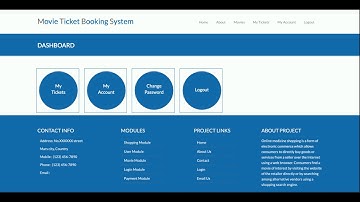 Python Django And MySQL Project on Movie Ticket Booking System