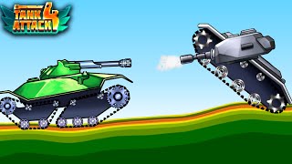 Tank Attack 4 - NEW LEGENDARY TANK MONSTER - Walkthrough Game Android Gameplay screenshot 4