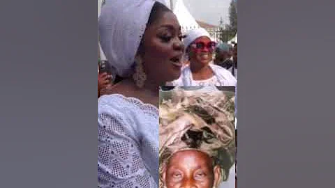 Actress Eniola Badmus at the 8th day fidau prayer of K1 de Ultimate mommy