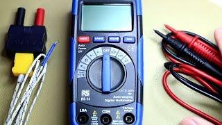 RS-14 Multimeter review and peek inside (CEM-DT914, HayesUK) (#012)