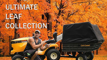 Stop raking leaves and check out this all new Cub Cadet Leaf Collection System with Hauler (How To)