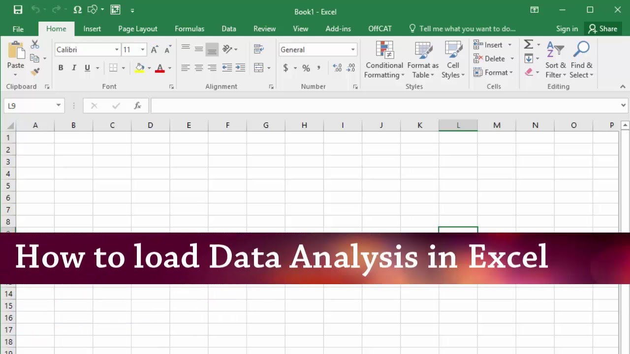 download data analysis excel 2013