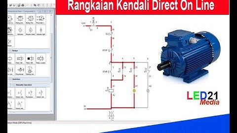 Simulasi Rangkaian Kendali Direct On Line (DOL) dengan FluidSim