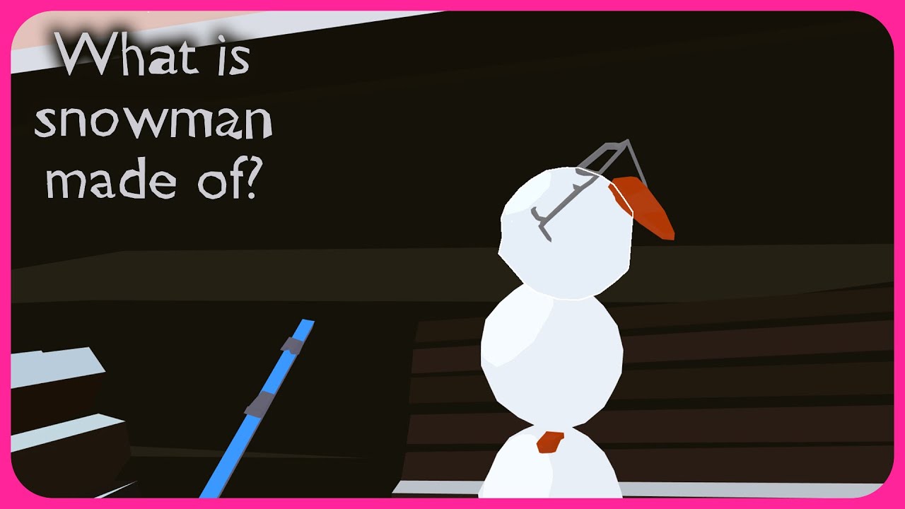 what-is-snowman-made-of-gameplay-youtube