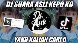 DJ SUARA ASLI KEPO KO | YOU BROKE ME FIRST - DJ TIKTOK VIRAL TERBARU 2021