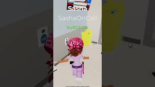 WE GOT A CODE BLUE 😭 #maplehospital #roblox #viral #gaming #fyp #sashaoncall #nurse