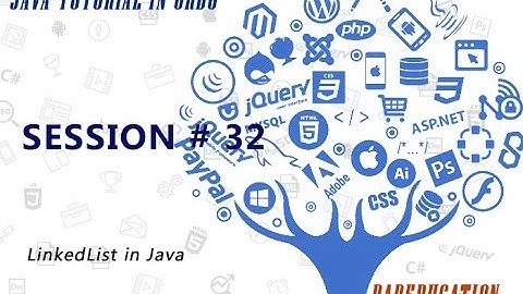 $Java Tutorial For Beginners 32 - LinkedList in Java