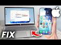 How To Fix iPhone Not Showing Up On Laptop/PC - Windows 11/10