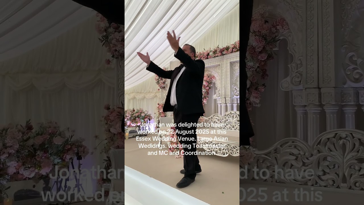 Woodlands Marquee Lakeside Weddings /Asian & Muslim & African Wedding Essex/The Complete Toastmaster