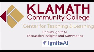 FACULTY: Canvas IgniteAI Insights (UPDATED!)