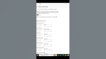 How to turn on and off xbox game bar in windows 1o