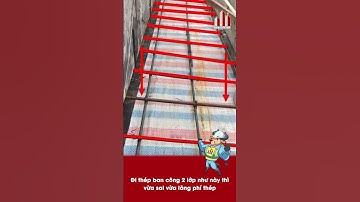 Đi thép ban công 2 lớp như này thì vừa sai vừa lãng phí