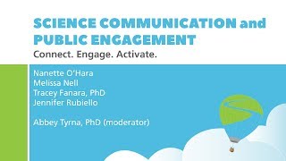 Environmental Summit 2018 Session 7 Public Education & Engagement Panel Discussion