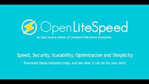 Install OpenLiteSpeed di server ubuntu 20 04