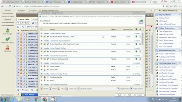 Sending a Letter through iSams
