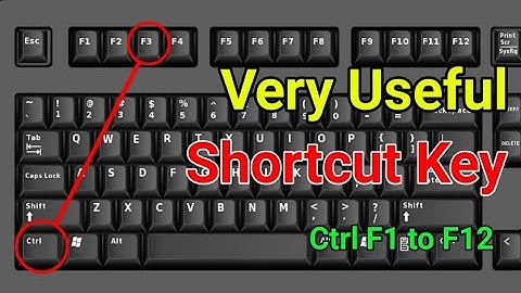 50 useful keyboard shortcuts to become computer master in Hindi