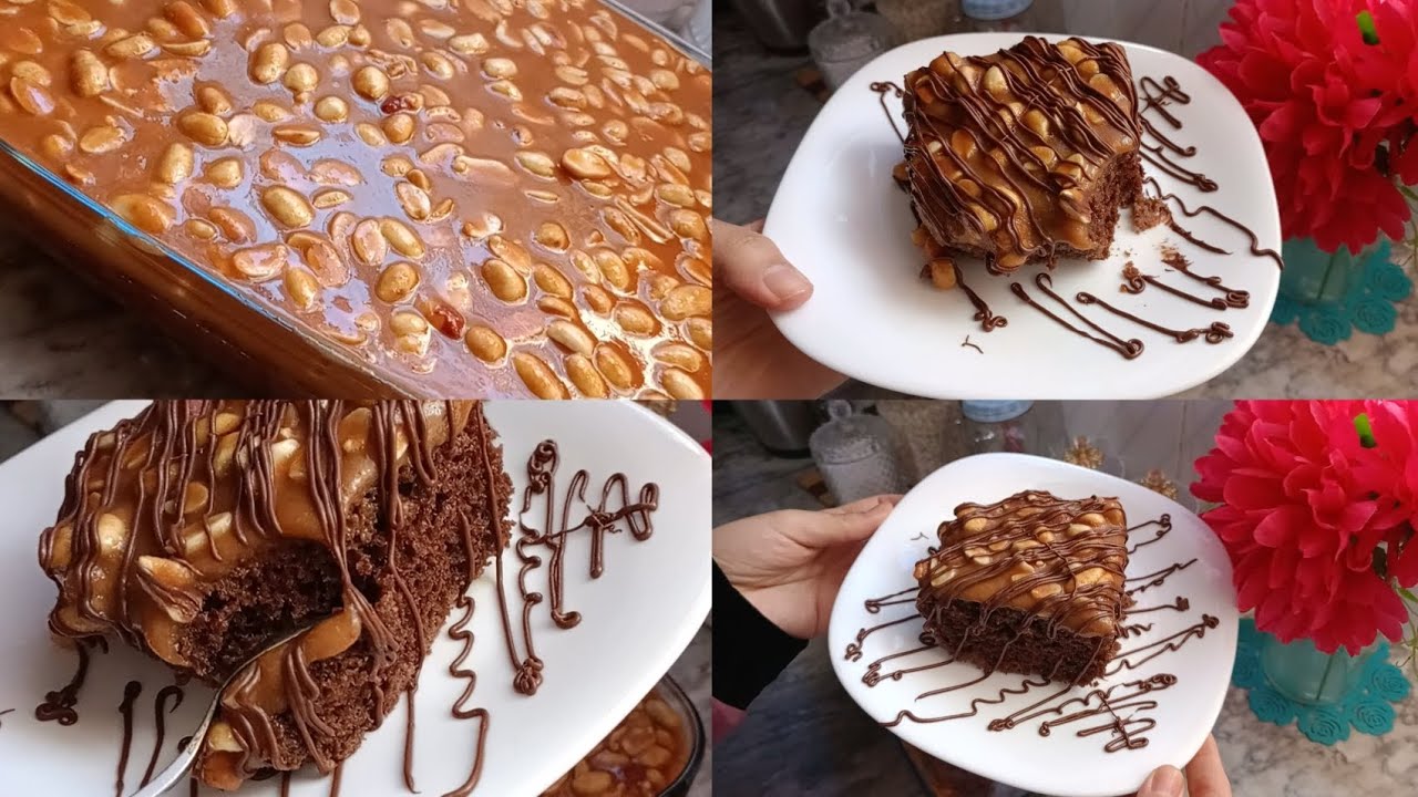 كيكة سنيكرز بزاف بنينة و سهلة بدون تعب 