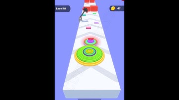 2048 | Twisty Run| Level Up Circles #ballgamezone #levelup #viralshorts #viralshort #fyp