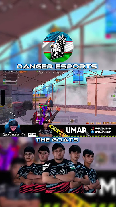 DANGER ESPORTS JAMOSIDAN YANA BIR TOP 1 UZBEK SILA 🇺🇿 #2nite #umarpubgm #xonskill #senator #bgmi