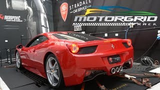 Motorgrid on dino - ferrari 458 italia, remap e innotech full