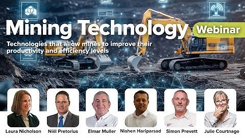 Technologies that allow mines to improve their productivity + efficiency levels1