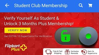Flipkart Plus Membership for Students