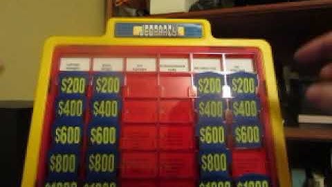 Jeopardy! Parker Brothers Board Game Showdown: Part 2