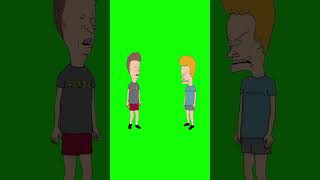 Beavis "this place sucks" Butt-Head "every other place sucks too" green screen 🟩