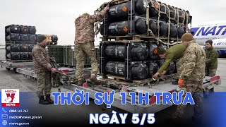 Thời sự 11h trưa 5/5. Mỹ thúc đẩy G7 viện trợ cho Ukraine; Đàm phán về Gaza chưa đạt tiến triển