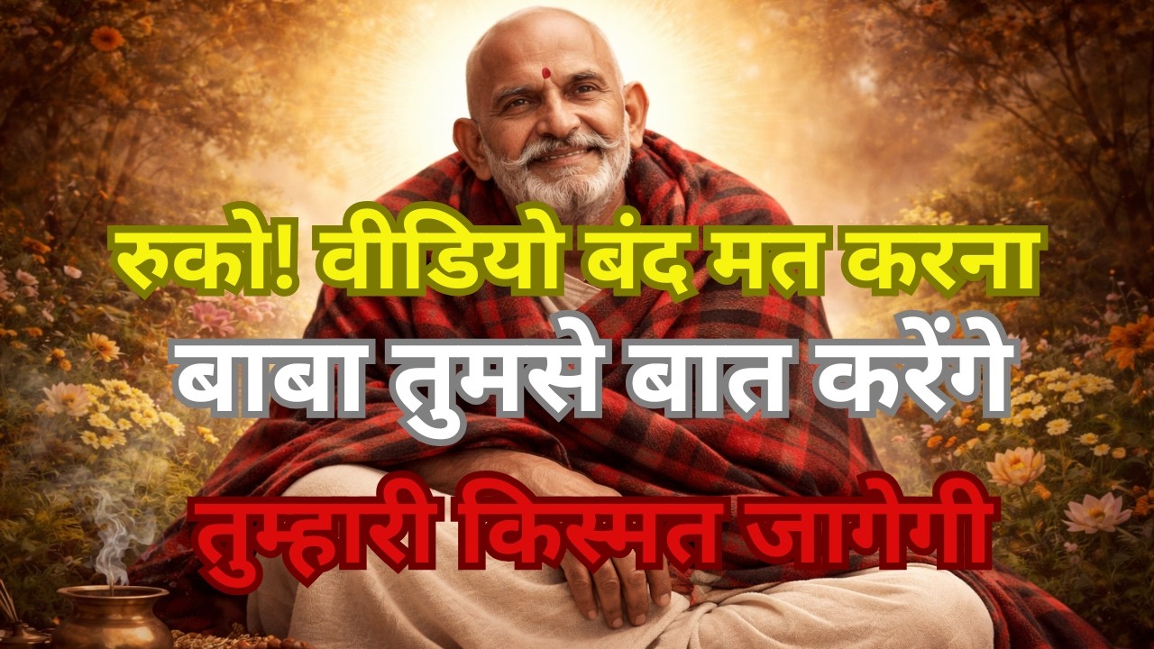 रुको! इस वीडियो को बंद मत करना, बाबा खुद तुमसे बात कर रहे हैं (तुम्हारी मुराद पूरी होगी)