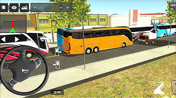 Euro coach bus simulator gal new coach bus driving part- 16 Android gameplay