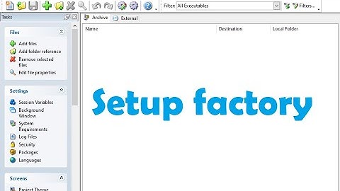 How to deploy a desktop application with Setup Factory?