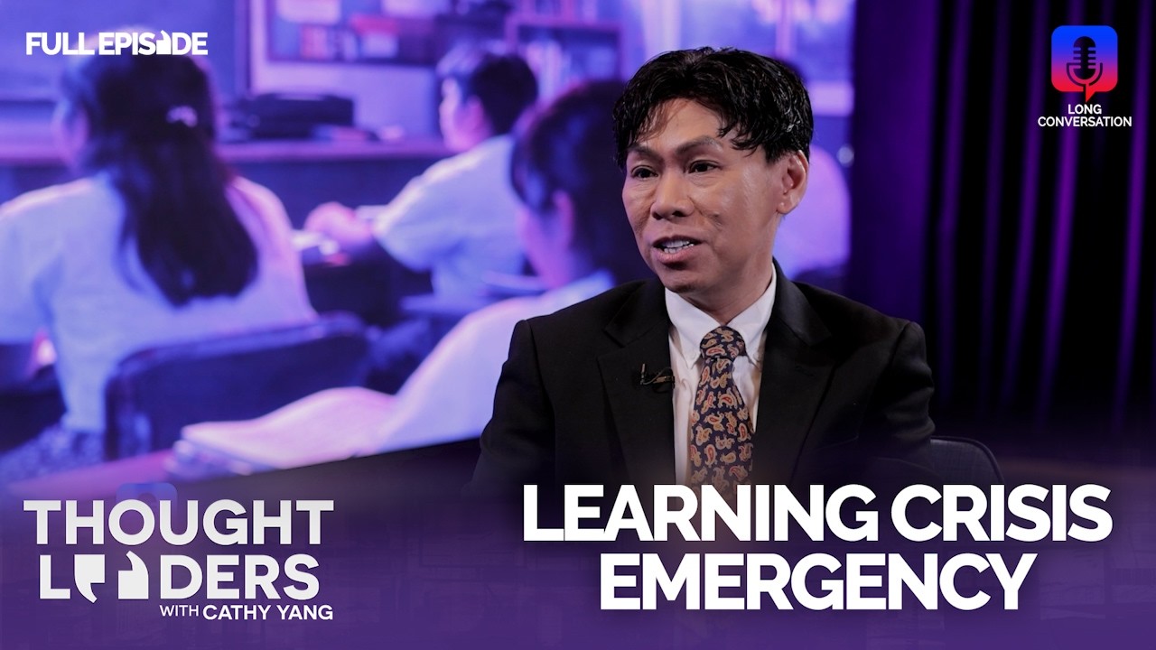 Edison David MBE on why the PH learning crisis is “an emergency” | Thought Leaders with Cathy Yang