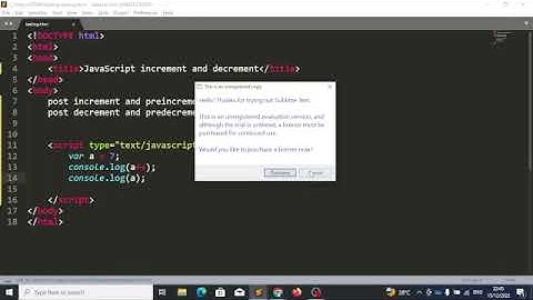JavaScript post-increment vs pre-increment and post-decrement and pre-decrement