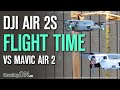 DJI AIR 2S vs DJI Mavic Air 2 FLIGHT TIME