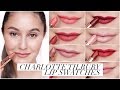 Charlotte tilbury lipstick collection  swatches   karima mckimmie