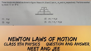 Three blocks are placed as shown in figure . Mass of A,B and C are m1,m2 and m3 respectively.  The f