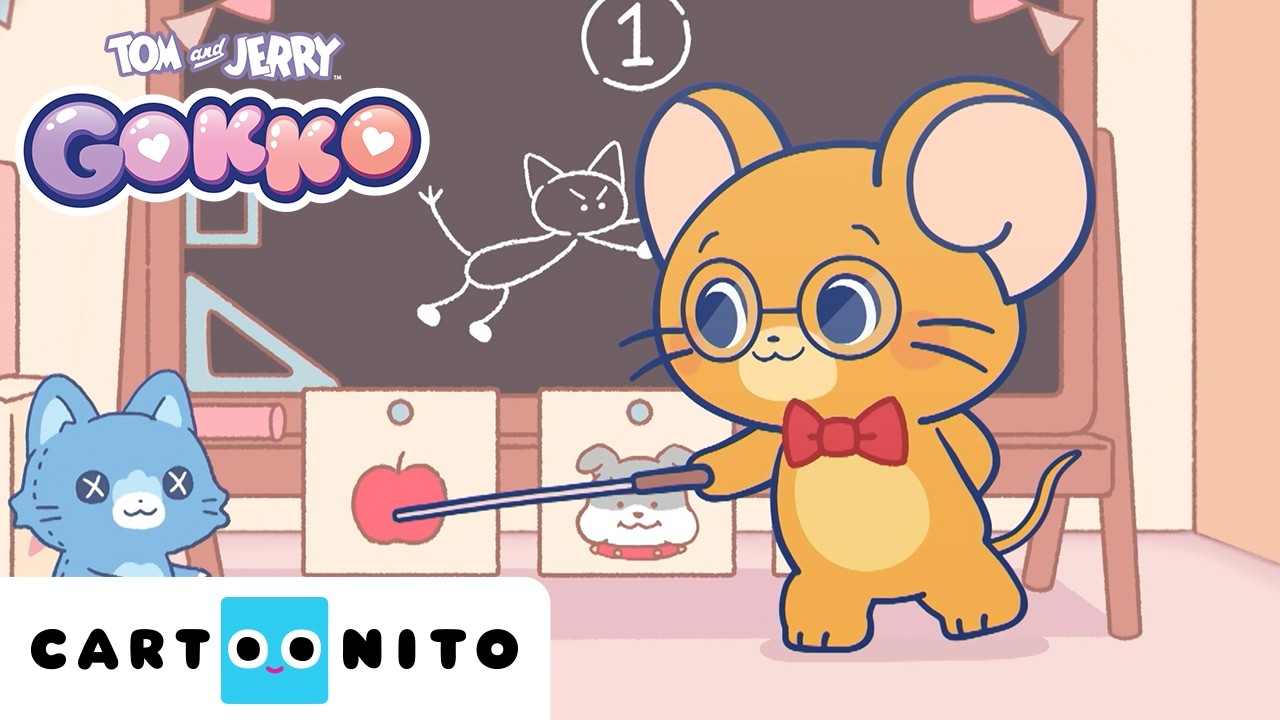 Tom e Jerry Gokko | O Dia Atarefado na Escola do Jerry 🎒 | Todos os Episódios | Cartoonito