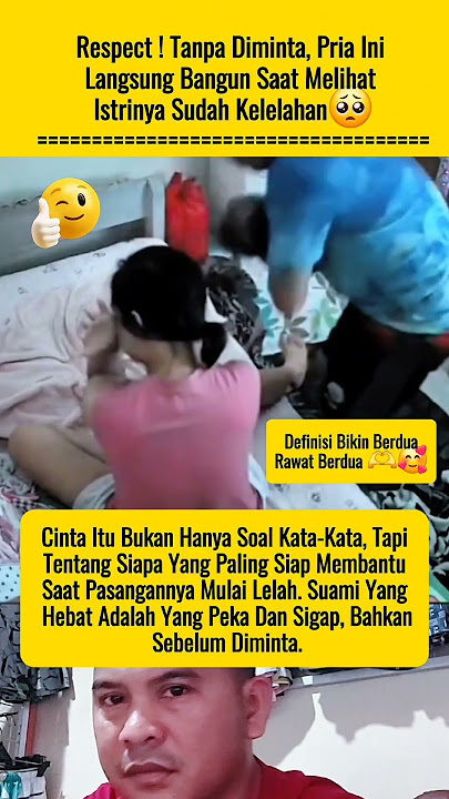 Tanpa Diminta, Suami Ini Tunjukkan Cinta Lewat Tindakan #short #shorts #tranding #viralshorts #fyp