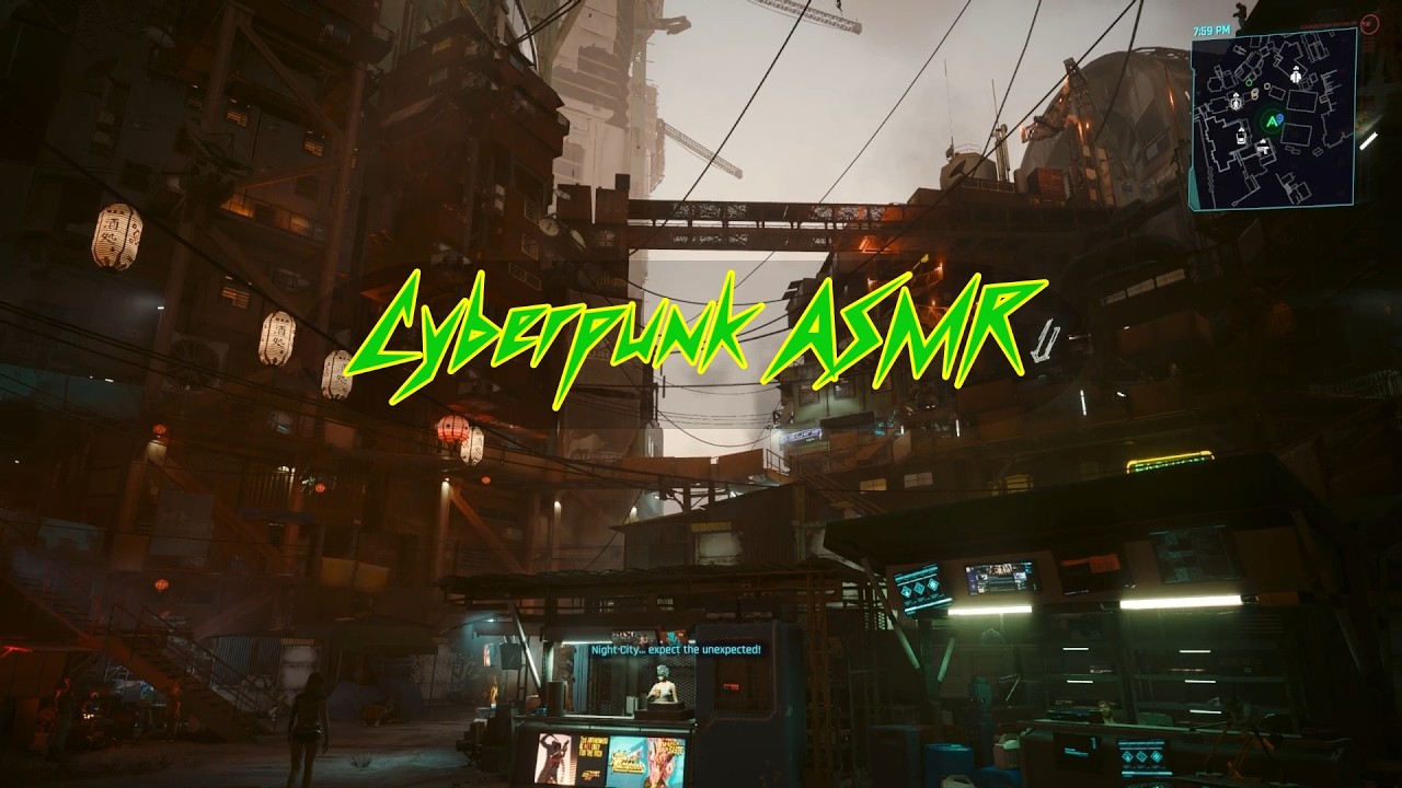 Cyberpunk ASMR 🎤 New Microphone 💤