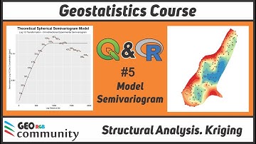 🚀 05 Model Semivariogram.  Structural Analysis for Kriging/Cokriging.