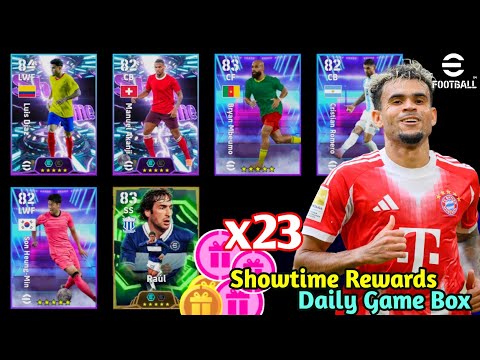 Free X2 Showtime Card!! 🎉🎁 Best Rewards Pack Opening! Efootball 2026 Mobile || Showtime Luis Diaz 🔥