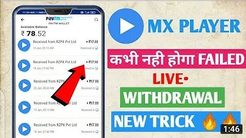 mx player withdraw problem solve|MX player withdraw pending problem|New tricks to withdraw